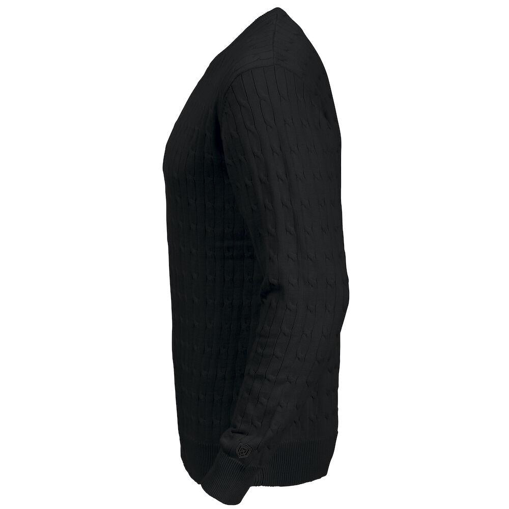 Blakely Knitted Sweater Men - Black - Image 3