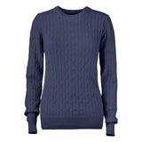 Blakely Knitted Sweater Women - Navy Melange - Image 1