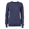 Blakely Knitted Sweater Women - Navy Melange - Image 1