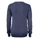 Blakely Knitted Sweater Women - Navy Melange - Image 2