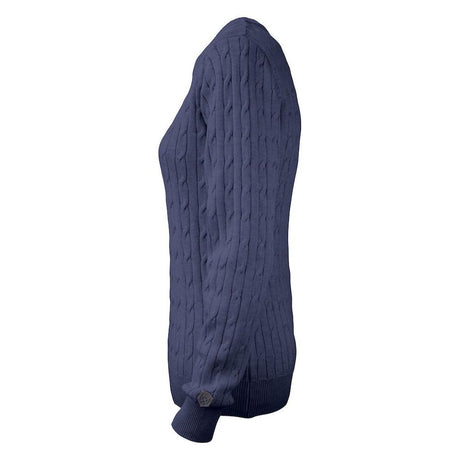Blakely Knitted Sweater Women - Navy Melange - Image 3