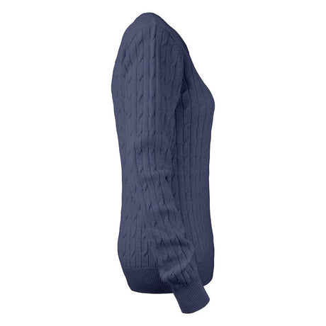 Blakely Knitted Sweater Women - Navy Melange - Image 4