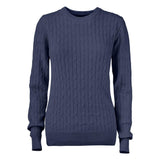 Blakely Knitted Sweater Women - Navy Melange - Image 1