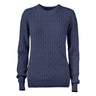 Blakely Knitted Sweater Women - Navy Melange - Image 1