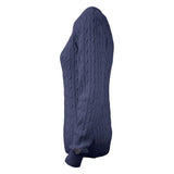 Blakely Knitted Sweater Women - Navy Melange - Image 3
