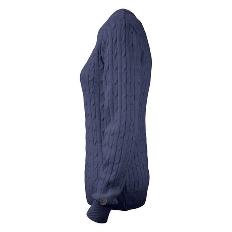 Blakely Knitted Sweater Women - Navy Melange - Image 3