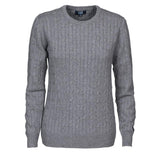 Blakely Knitted Sweater Women - Grey Melange - Image 1