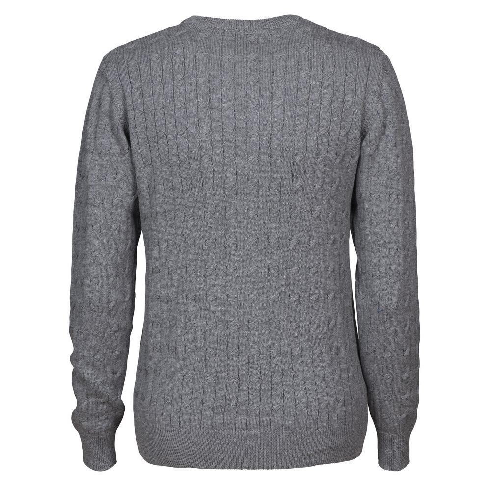 Blakely Knitted Sweater Women - Grey Melange - Image 2