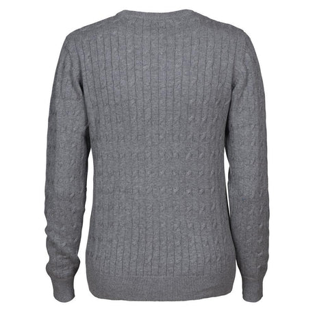 Blakely Knitted Sweater Women - Grey Melange - Image 2