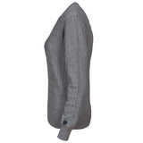 Blakely Knitted Sweater Women - Grey Melange - Image 3