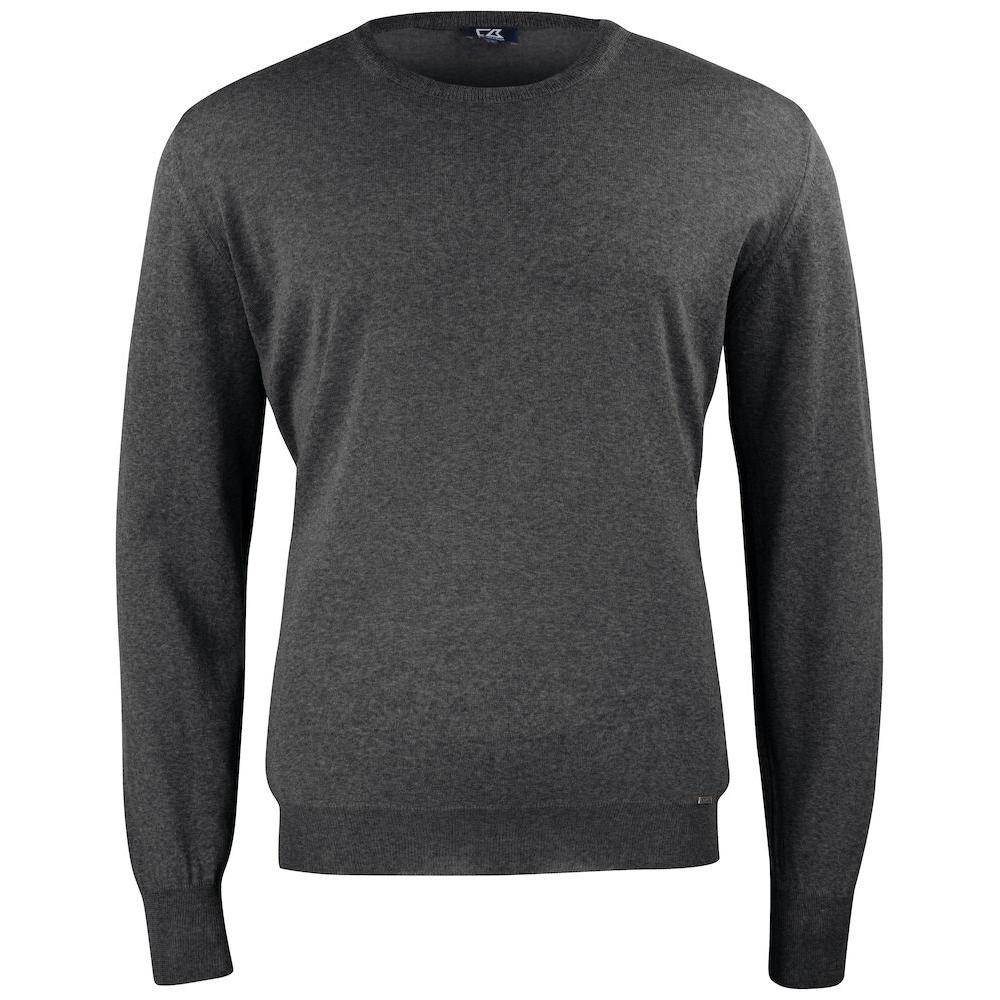 Kennewick Crewneck Men - Anthracite melange - Image 1