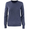 Kennewick Crewneck Women - Sea Blue Melange - Image 1