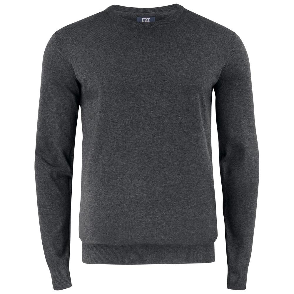 Oakville Crewneck Men - Anthracite Melange - Image 1
