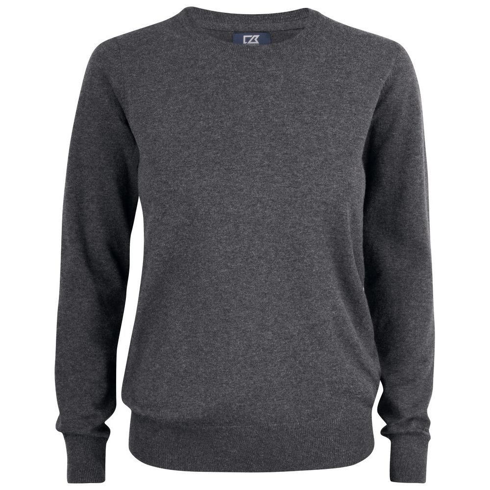 Oakville Crewneck Women - Anthracite Melange - Image 1