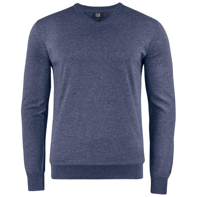 Oakville V-neck Men - Navy Melange - Image 1