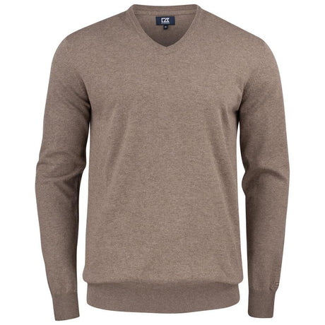 Oakville V-neck Men - Nougat Melange - Image 1