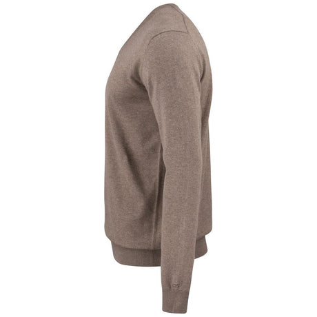 Oakville V-neck Men - Nougat Melange - Image 3