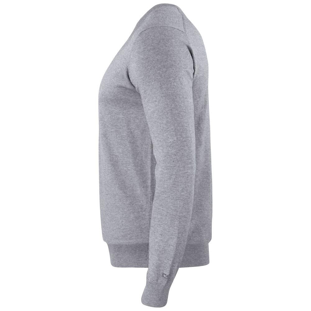 Oakville V-neck Men - Grey Melange - Image 3