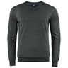 Oakville V-neck Men - Anthracite Melange - Image 1