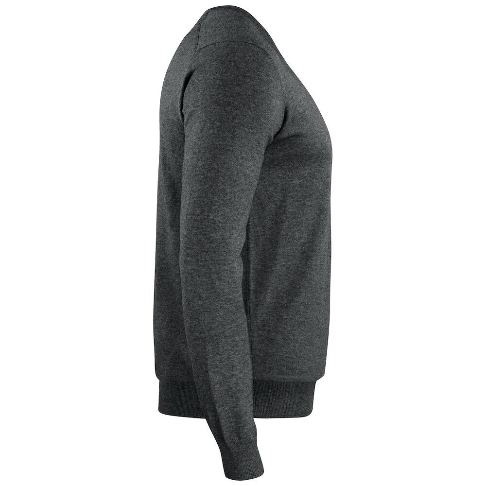 Oakville V-neck Men - Anthracite melange - Image 4