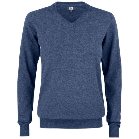 Oakville V-neck Women - Navy Melange - Image 1