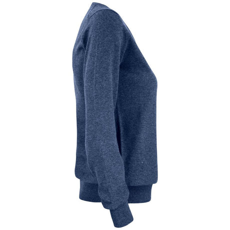 Oakville V-neck Women - Navy Melange - Image 4