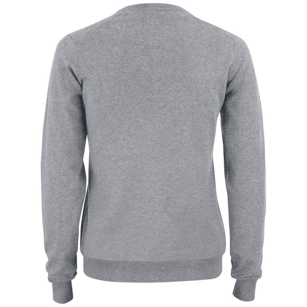 Oakville V-neck Women - Grey Melange - Image 2