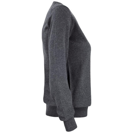 Oakville V-neck Women - Anthracite Melange - Image 4