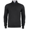 Everett Half Zip Sweater - Black - Image 1