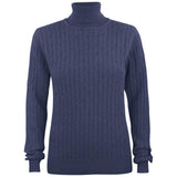 Blakely Rollerneck Women - Navy Melange - Image 1