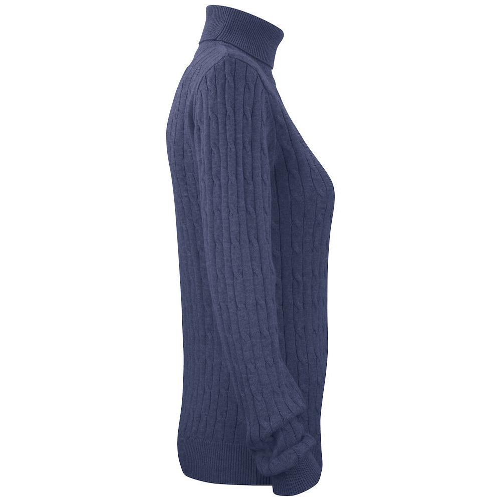 Blakely Rollerneck Women - Navy Melange - Image 4
