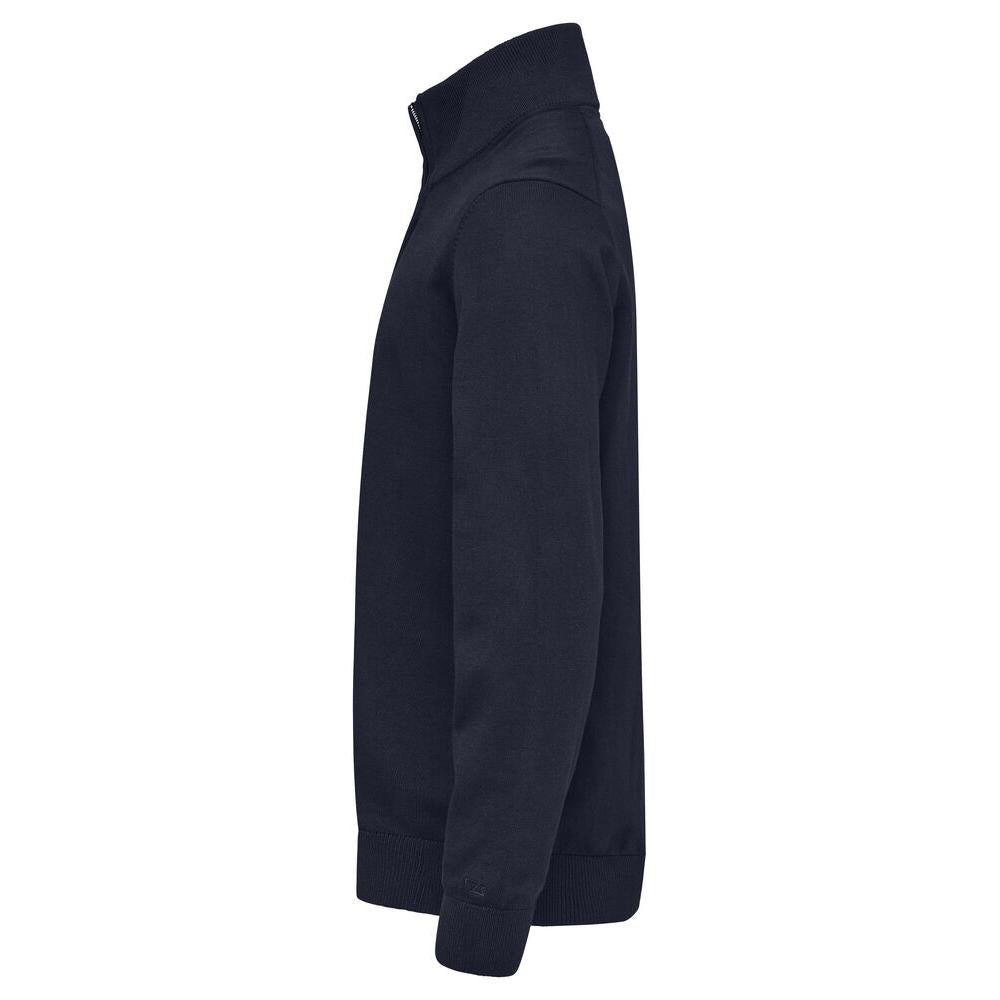 Oakville Half Zip Sweater Men - Dark Navy - Image 3