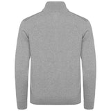 Oakville Half Zip Sweater Men - Grey Melange - Image 2