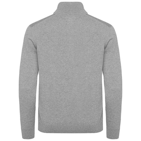 Oakville Half Zip Sweater Men - Grey Melange - Image 2