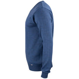 Everett V-neck Men - Denim Melange - Image 3