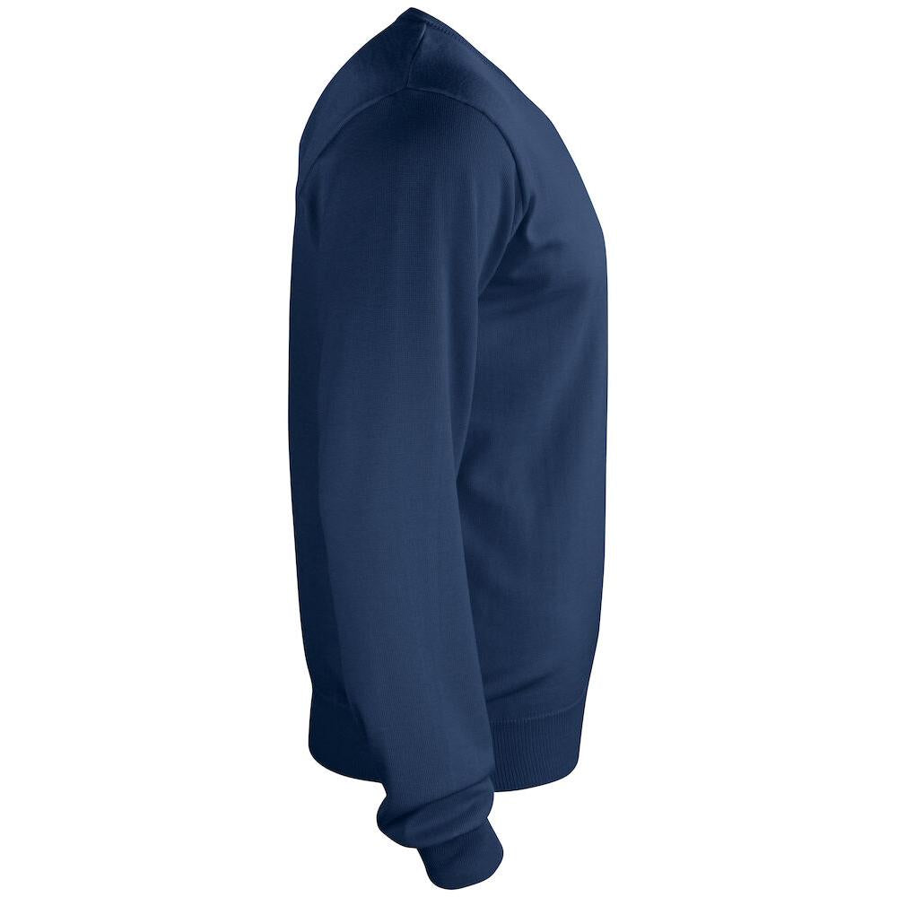 Everett V-neck Men - Dark Navy - Image 4