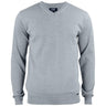 Everett V-neck Men - Grey Melange - Image 1