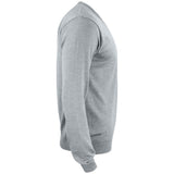Everett V-neck Men - Grey Melange - Image 4