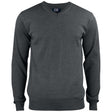 Everett V-neck Men - Anthracite melange - Image 1