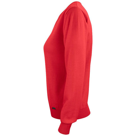 Everett V-neck Women - Red - Image 3