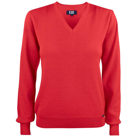 Everett V-neck Women - Red - Image 1