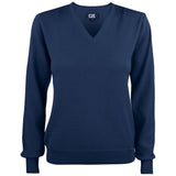 Everett V-neck Women - Dark Navy - Image 1