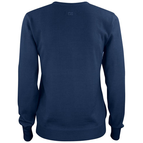 Everett V-neck Women - Dark Navy - Image 2