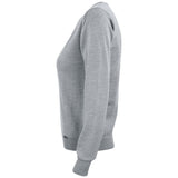 Everett V-neck Women - Grey Melange - Image 3