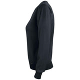 Everett V-neck Women - Black - Image 3