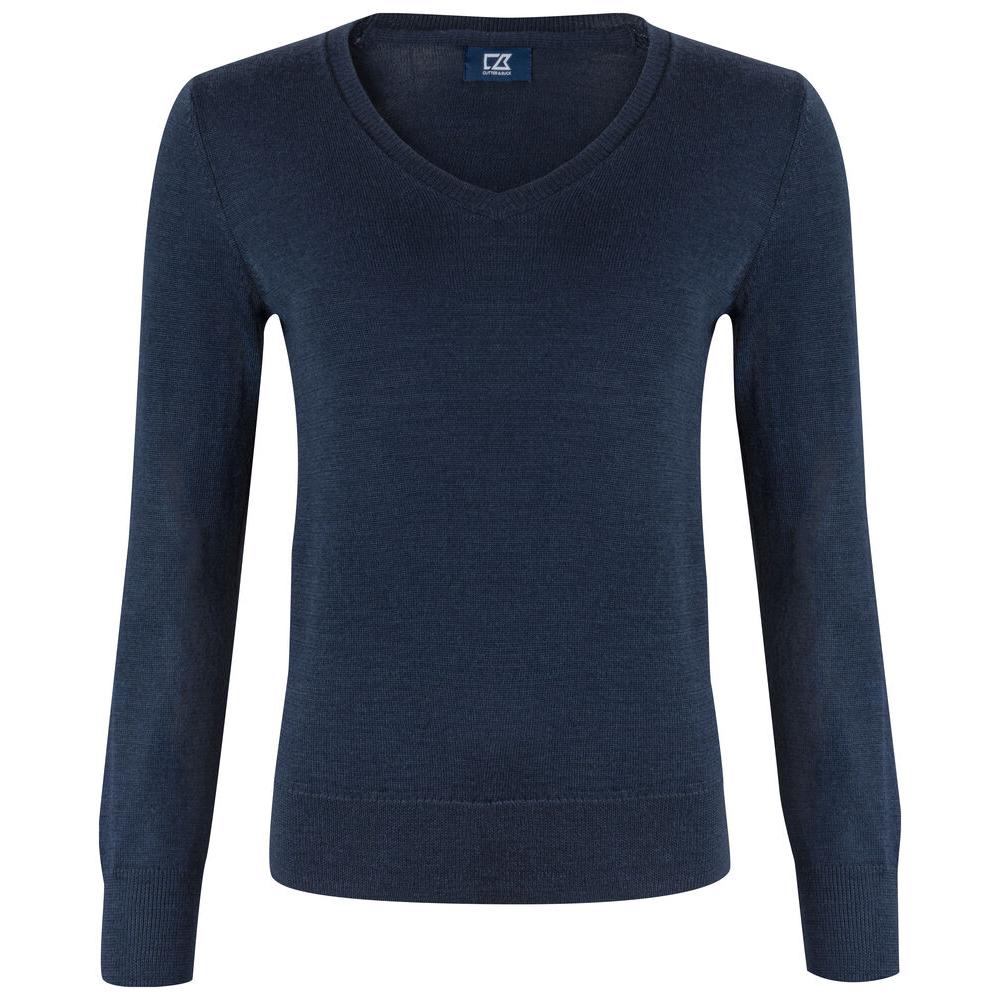 Vernon V-neck Women - Dark Navy - Image 1