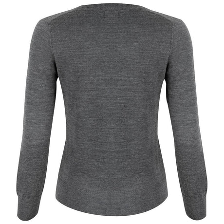 Vernon V-neck Women - Anthracite Melange - Image 2