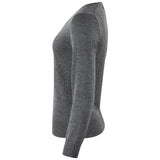 Vernon V-neck Women - Anthracite Melange - Image 3