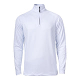 Coos Bay Half Zip Men - White - Image 1
