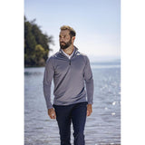 Coos Bay Half Zip Men - Dark Navy - Image 5
